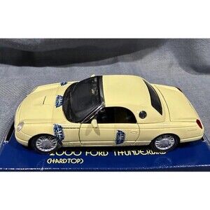 2000 Ford Thunderbird, Hard Top 1:24 Die-cast Replicas, Brand New